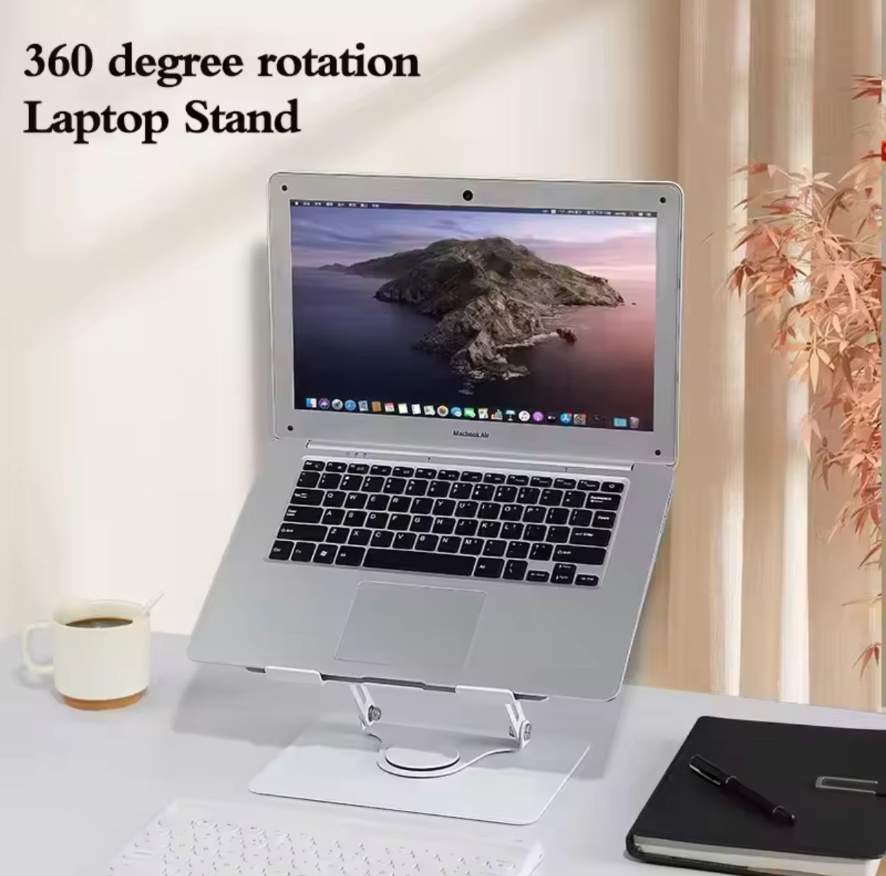 Support Ergonomique réglable pour ordinateur avec ventilation intégrée d'un design premuim